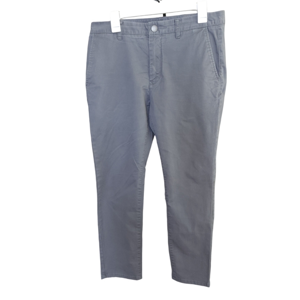 Bonobos Original Stretch Wash Chino Skinny Fit Gray Pants Size 32/28